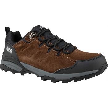 Jack Wolfskin MTN GOAT LOW M Pánská outdoorová obuv, hnědá, velikost 42