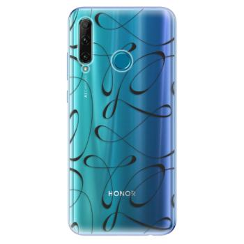 Odolné silikonové pouzdro iSaprio - Fancy - black - Honor 20e