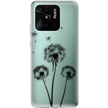 iSaprio Three Dandelions pro black pro Xiaomi Redmi 10C (danbl-TPU3-Rmi10c)