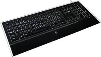 Klávesnice Logitech K740 Illuminated Keyboard, s podsvícením, černá