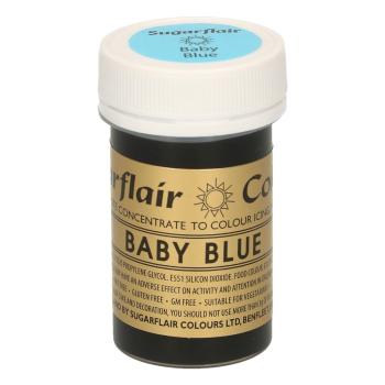 Sugarflair Colors Gelová barva Baby Blue - Dětská modrá 25 g