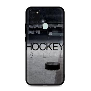 TopQ Samsung A21s silikon Hockey Is Life 51896 (Sun-51896)