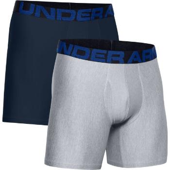 Under Armour TECH 6IN 2PACK Pánské trenky, černá, velikost XXL