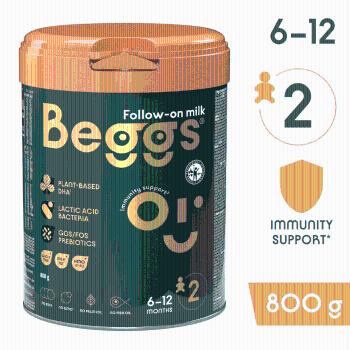 Beggs 2 pokračovací mléko 800 g