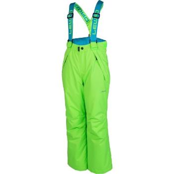 Lewro NYX Dětské snowboardové kalhoty, světle zelená, velikost 140-146