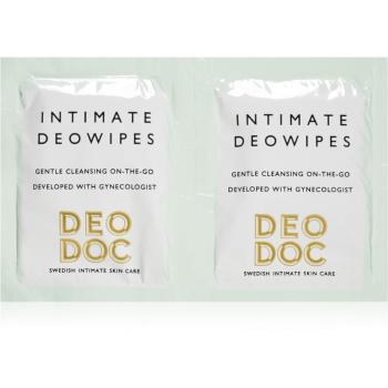 DeoDoc DeoWipes Jasmine Pear ubrousky pro intimní hygienu 10 ks