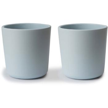 Mushie Dinnerware Cup hrnek Powder Blue 2 ks