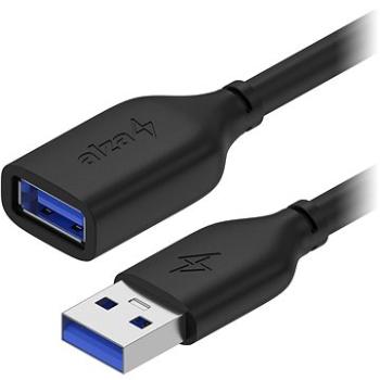 AlzaPower Core USB-A (M) to USB-A (F) 3.0, 2m černý (APW-CBAMAF320B)