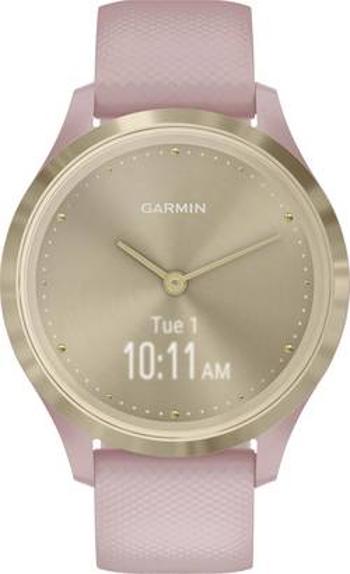 Chytré hodinky Garmin vivomove 3S Sport Champagne-Rose, Silicone