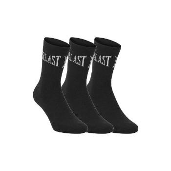 Everlast TENNIS EVERLAST SOCKS Sportovní vysoké ponožky, černá, velikost