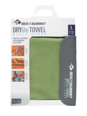 ručník SEA TO SUMMIT DryLite Towel velikost: Large 60 x 120 cm, barva: zelená