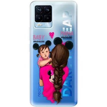 iSaprio Mama Mouse Brunette and Girl pro Realme 8 / 8 Pro (mmbrugirl-TPU3-RLM8)