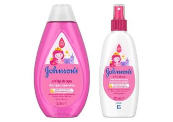 JOHNSON´S Shiny Drops sprej 200 ml + Shiny Drops šampon 500 ml