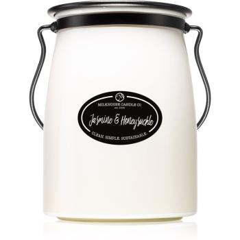 Milkhouse Candle Co. Creamery Jasmine & Honeysuckle vonná svíčka Butter Jar 624 g