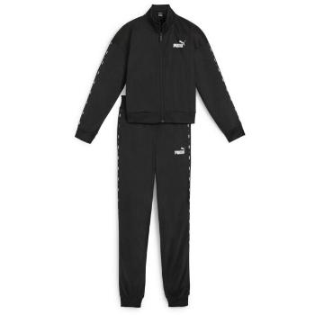 Puma ESSENTIALS TAPE TRICOT SUIT CL G Dívčí souprava, černá, velikost