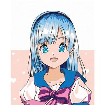 Malování podle čísel - Anime dívka s mašlí (HRAbz33554nad)