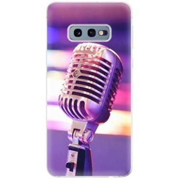 iSaprio Vintage Microphone pro Samsung Galaxy S10e (vinm-TPU-gS10e)