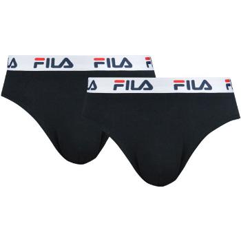 Fila MAN BRIEF 2-PACK Pánské slipy, černá, velikost M