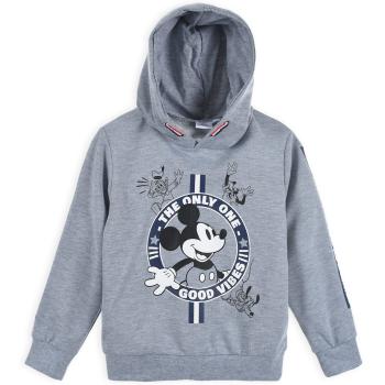 Dětská mikina MICKEY MOUSE GOOD VIBES šedá Velikost: 128