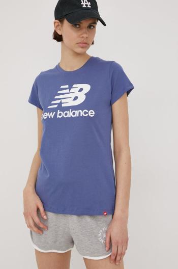 Bavlněné tričko New Balance WT91546NSY