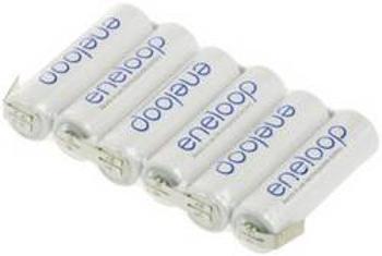 Akupack Ni-MH 6 AA pájecí špička ve tvaru U Panasonic eneloop Reihe F1x6 126404, 1900 mAh, 7.2 V, pájecí kontakty