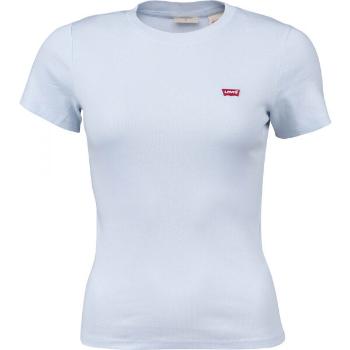 Levi's SS RIB BABY TEE Dámské tričko, světle modrá, velikost S