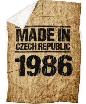 Deka Made In (rok: 1986, Podšití beránkem: ANO)