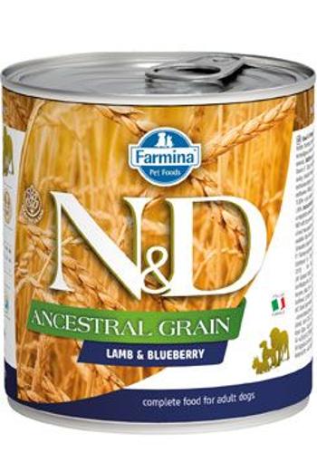 N&D Llow grain Adult Lamb a Blueberry 285 g