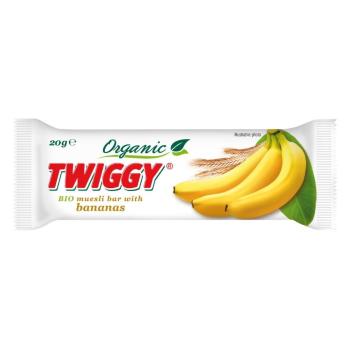 Tyčinka Twiggy müsli s banány 20 g BIO EKOFRUKT