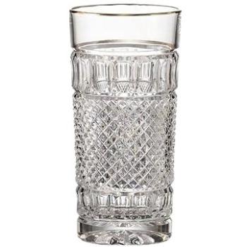 Bohemia Crystal Sada sklenic na vodu 2 ks 350 ml FELICIE LINE GOLD (8597451257104)