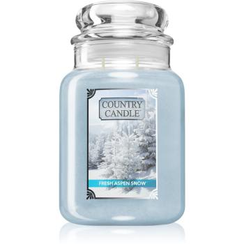Country Candle Fresh Aspen Snow vonná svíčka 680 g