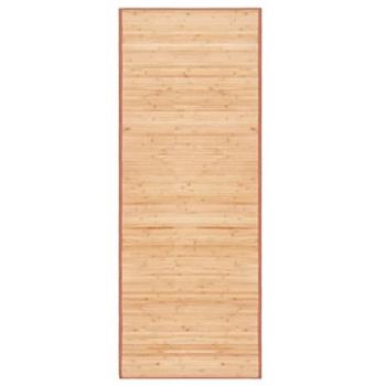 Bambusový koberec 80x200 cm hnědý (247205)