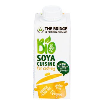 THE BRIDGE Sójová alternativa smetany 7 % tuku 200 ml BIO