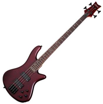 Schecter Stiletto Custom-4 Vampyre Red Satin Elektrická baskytara