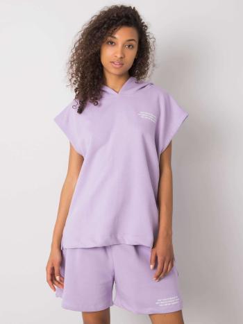 FIALOVÁ DÁMSKÁ TEPLÁKOVÁ SOUPRAVA RV-KMPL-6702.31-PURPLE Velikost: L/XL