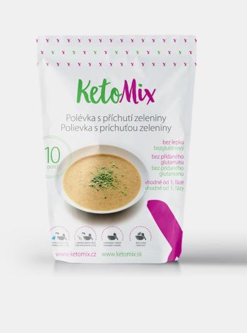 Proteinová polévka se zeleninovou příchutí KetoMix (10 porcí)
