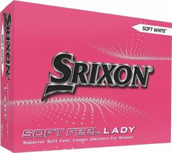 Srixon Soft Feel Lady Golf Balls Soft White Golfové míčky