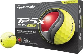 TaylorMade TP5x Yellow Golfové míčky