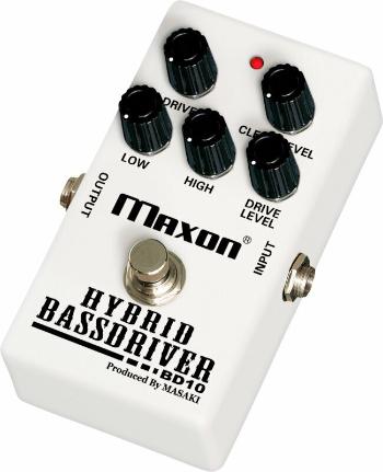 Maxon BD-10 Hybrid Bass Driver Baskytarový efekt