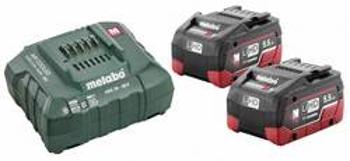 Akumulátor do nářadí a nabíječka, Metabo 685122000, 18 V, 5.5 Ah, LiHD