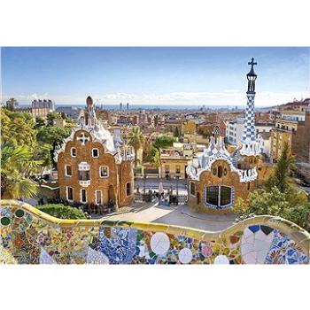 Educa Puzzle Pohled na Barcelonu z parku Güell 1000 dílků (8412668179660)
