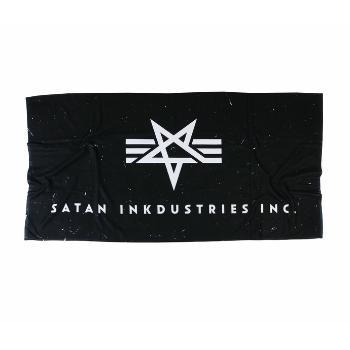 ručník (osuška) HOLY BLVK - SATAN INDUSTRIES - HB022