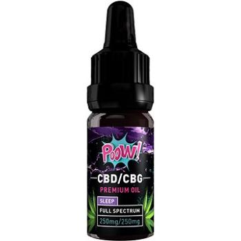 Poow CBD/CBG prémiový olej - 2,5/2,5% spánek (85)