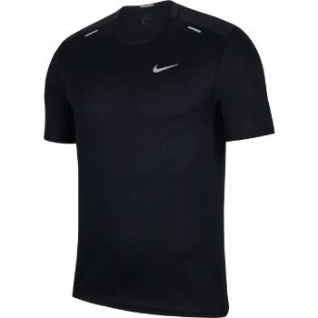 Nike DF RISE 365 SS Pánské běžecké tričko, černá, velikost L