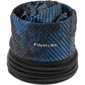 Finmark MULTIFUNCTIONAL SCARF Multifunkční šátek s fleecem, šedá, velikost UNI