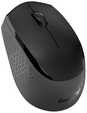 Genius NX-8000S BT, myš, bezdrátová, 1200DPI, 3 tlačítka, Bluetooth, USB 2,4 GHz, černo-šedá