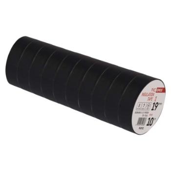 EMOS Izolační páska PVC 19mm / 10m černá F61912 10 ks