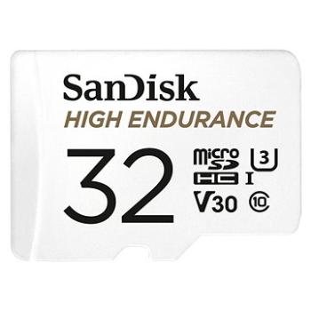 SanDisk MicroSDHC 32GB High Endurance Video U3 V30 + SD adaptér (SDSQQNR-032G-GN6IA)