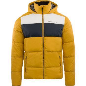 ALPINE PRO FRAN Pánská zimní bunda, žlutá, velikost XXL