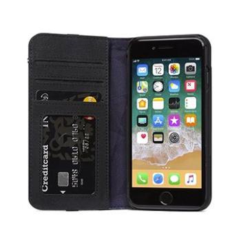 Decoded Leather Wallet Case Black iPhone 8/7/6s/SE 2020/SE 2022 (DA8IPO8CW3BK)